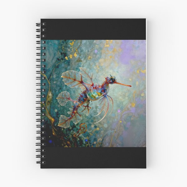 Item preview, Ethereal Drift: The Leafy Sea Dragon in Abstract Repose #7 designed and sold by Helios Be. Lavsh.