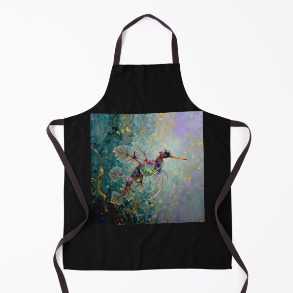 Item preview, Ethereal Drift: The Leafy Sea Dragon in Abstract Repose #7 designed and sold by Helios Be. Lavsh.