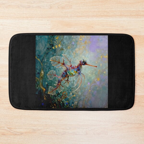 Item preview, Ethereal Drift: The Leafy Sea Dragon in Abstract Repose #7 designed and sold by Helios Be. Lavsh.