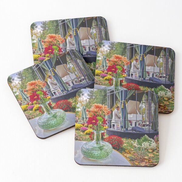 Item preview, Charming outdoors cafe scene designed and sold by psychoshadow.