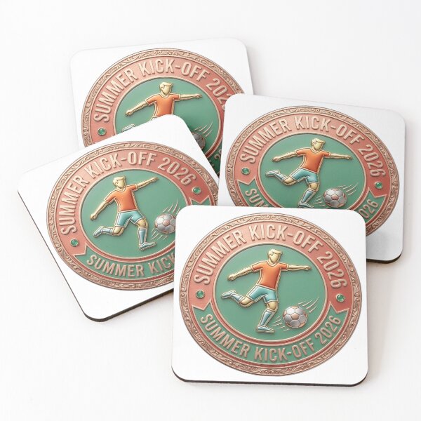 Item preview, Summer Kick-Off 2026 Soccer Season Luxury Emblem designed and sold by Fatomfatom.