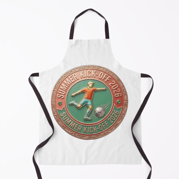 Item preview, Summer Kick-Off 2026 Soccer Season Luxury Emblem designed and sold by Fatomfatom.