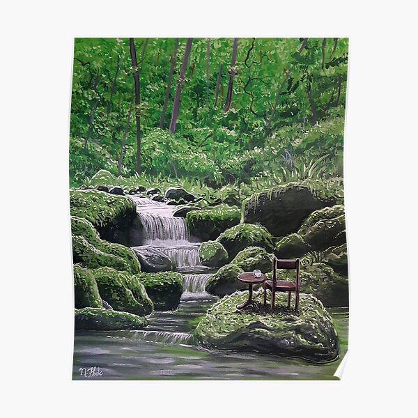 On The Rocks Poster