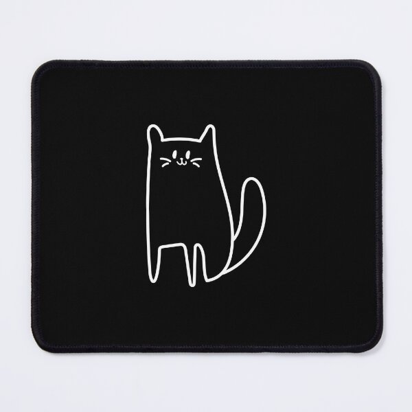 Item preview, Minimalist Cat Line Art | Cute Simple Cat Lover Design | Modern Pet Illustration designed and sold by Lynn Creates.