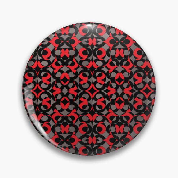 Item preview, Crimson Vortex Cyberpunk Geometric Pattern designed and sold by NornAxiom.