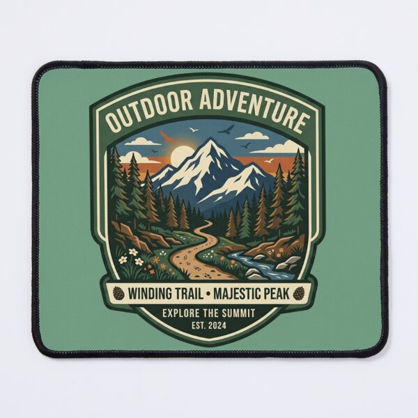 Item preview, Explore the Summit Outdoor Adventure Artwork designed and sold by InkWeaveShop.