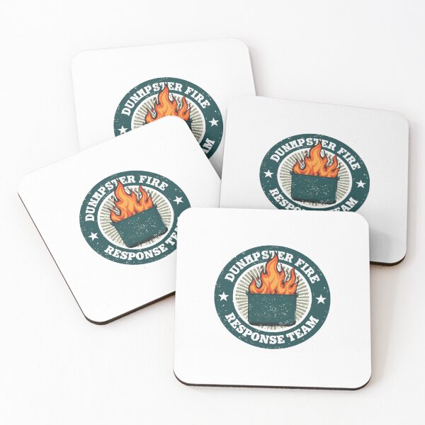 Item preview, Dumpster Fire Response Team Chaos Humor Workplace Sarcasm Bad Situation designed and sold by JonesFlora2025.