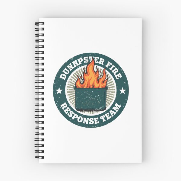 Item preview, Dumpster Fire Response Team Chaos Humor Workplace Sarcasm Bad Situation designed and sold by JonesFlora2025.