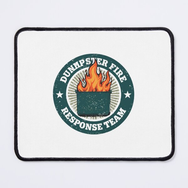Item preview, Dumpster Fire Response Team Chaos Humor Workplace Sarcasm Bad Situation designed and sold by JonesFlora2025.