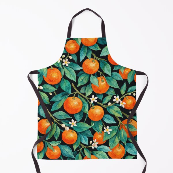 Item preview, Watercolor Orange Blossom Seamless Pattern designed and sold by Owcomm.