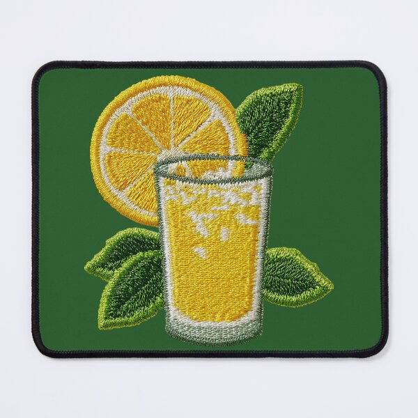 Item preview, Fresh Lemonade Embroidery Patch Art designed and sold by MegaNovaArt.