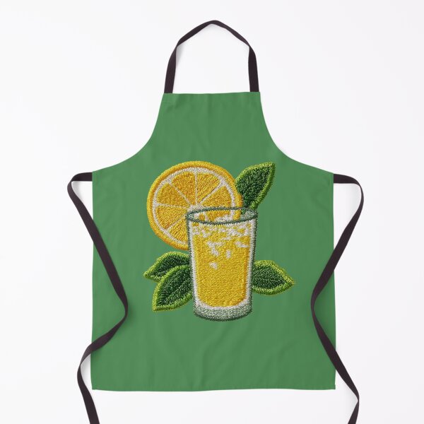 Item preview, Fresh Lemonade Embroidery Patch Art designed and sold by MegaNovaArt.