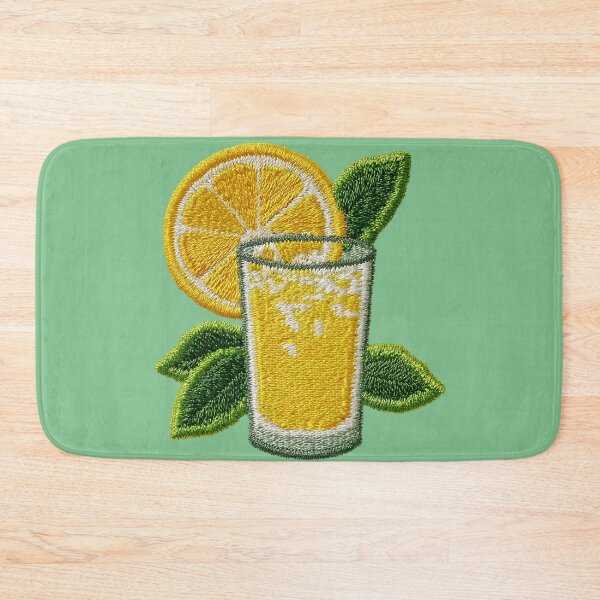 Item preview, Fresh Lemonade Embroidery Patch Art designed and sold by MegaNovaArt.
