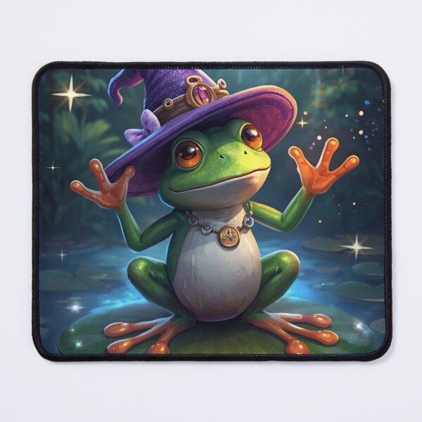 Item preview, Witch Frog Cute Halloween Sticker designed and sold by ModernMoodCo.