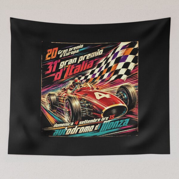 Item preview,  Vintage Italian Grand Prix Art Deco Racing Posters designed and sold by Helios Be. Lavsh.
