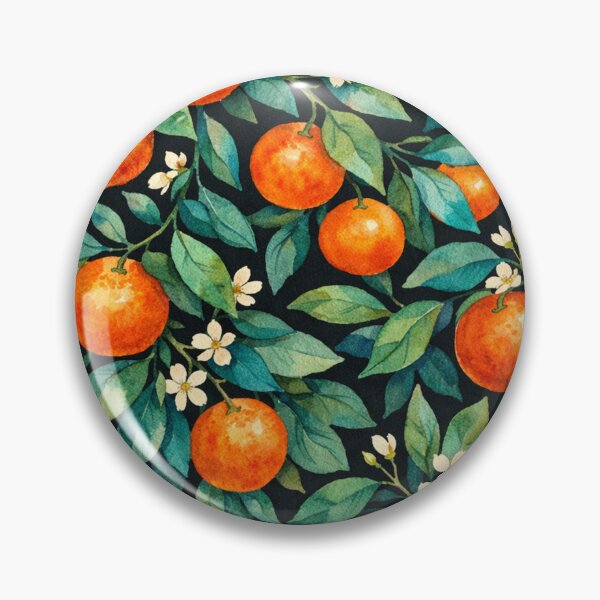 Item preview, Watercolor Orange Blossom Citrus Pattern designed and sold by Owcomm.