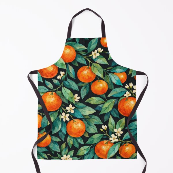 Item preview, Watercolor Orange Blossom Citrus Pattern designed and sold by Owcomm.