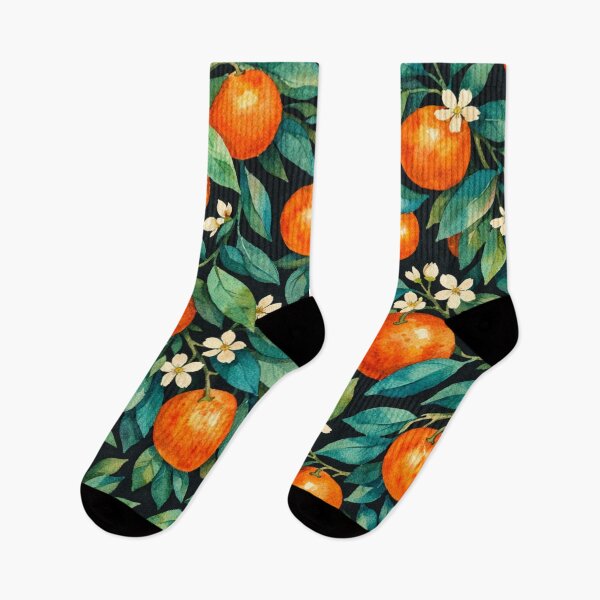 Item preview, Watercolor Orange Blossom Citrus Pattern designed and sold by Owcomm.