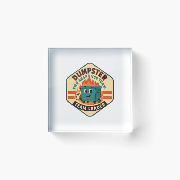 Item preview, Dumpster Fire Response Team Team Leader Workplace Humor Leadership Manager designed and sold by JonesFlora2025.