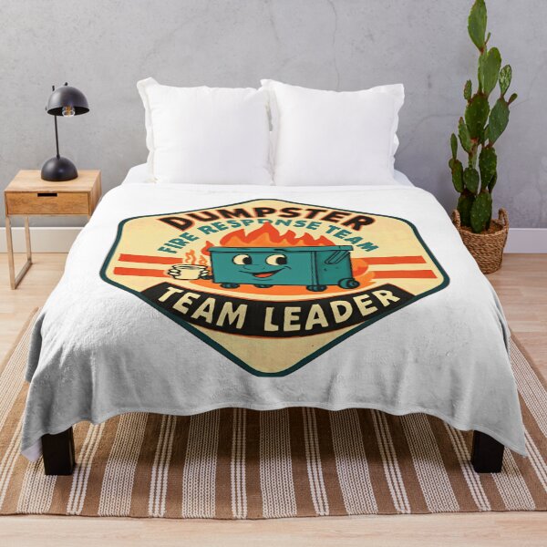 Item preview, Dumpster Fire Response Team Team Leader Workplace Humor Leadership Manager designed and sold by JonesFlora2025.
