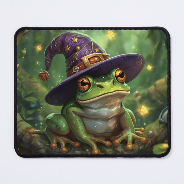 Item preview, Witch Frog Cute Halloween Sticker designed and sold by ModernMoodCo.