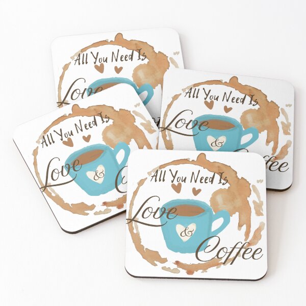 Item preview, All You Need Is Love & Coffee designed and sold by RnIDesignd.