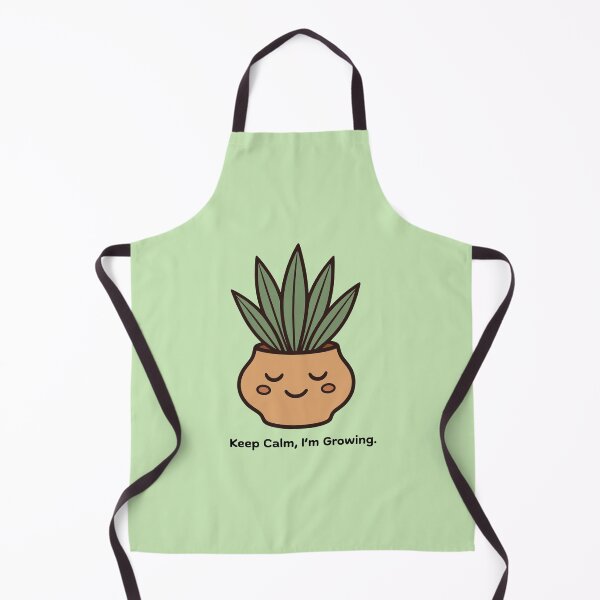 Item preview, Keep Calm Im Growing Cute Plant Quote designed and sold by Kidix Arts.