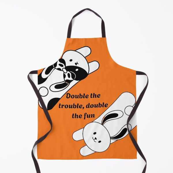 Item preview, Double the Trouble Double the Fun Bunnies designed and sold by Akira Design Store.