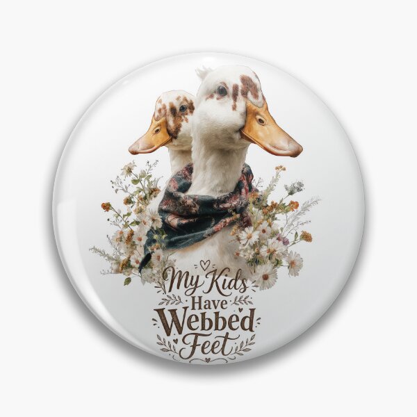 Item preview, My Kids Have Webbed Feet Cute Duck Mom Farm Animal Lover Design designed and sold by VikArt7.