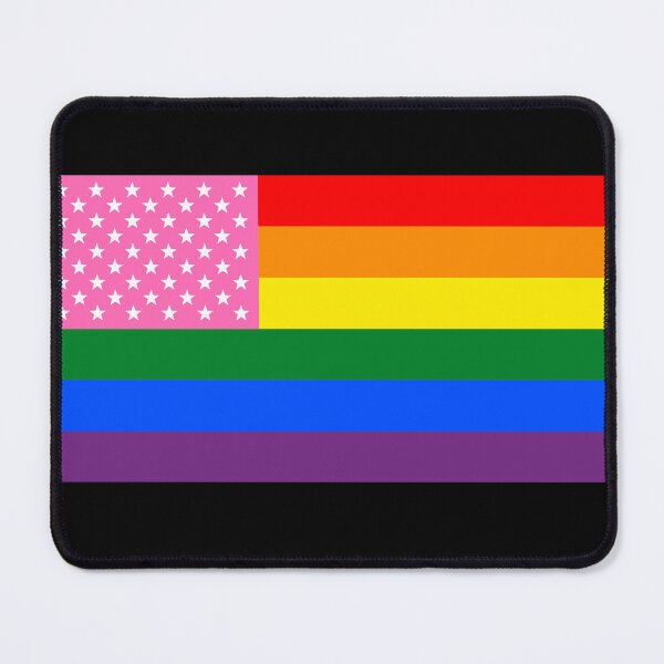 Item preview, Rainbow Stars and Stripes Pride Flag | Queer America | LGBTQ+ Equality Patriotic Protest Design designed and sold by LeftAF.