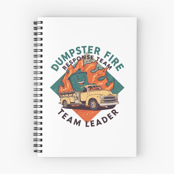 Item preview, Dumpster Fire Response Team Team Leader Funny Manager Workplace Supervisor designed and sold by JonesFlora2025.