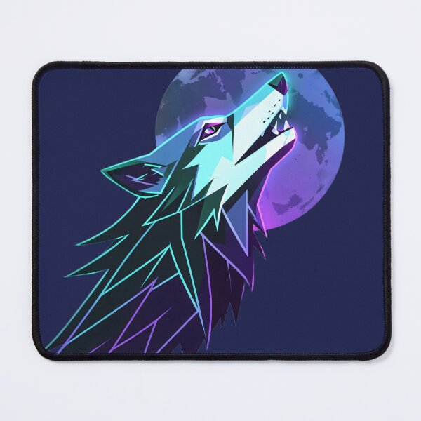 Item preview, Modern Neon Geometric Fox Logo Design designed and sold by ZinouStyles.