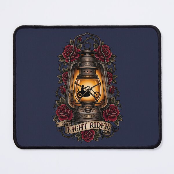 Item preview, Vintage Lantern Custom Chopper Motorcycle Tattoo Flash designed and sold by RetroRewind Studio.