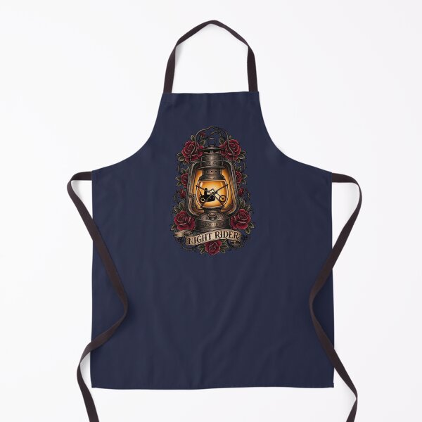 Item preview, Vintage Lantern Custom Chopper Motorcycle Tattoo Flash designed and sold by RetroRewind Studio.
