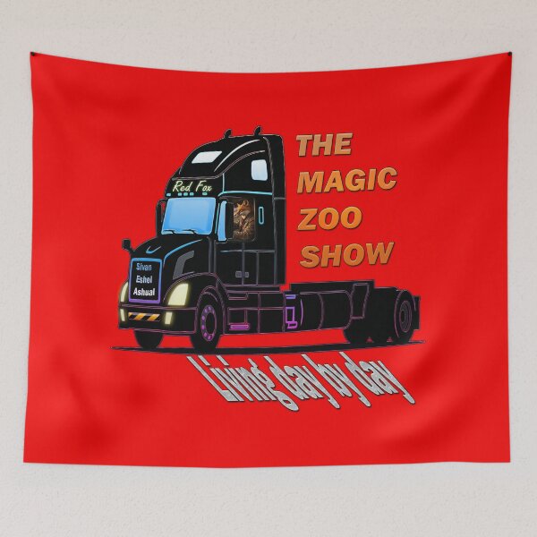 Item preview, Red Fox The Trucker designed and sold by MagicTherapy.