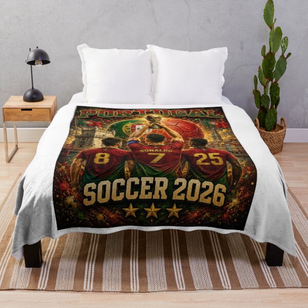 Item preview, Portugal Soccer 2026 Shirt – Portuguese Football Fan Gift designed and sold by UrbanPrintVibes.