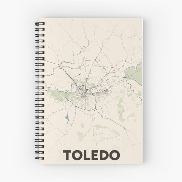 Item preview, Mapa de Toledo designed and sold by MapsNerd.