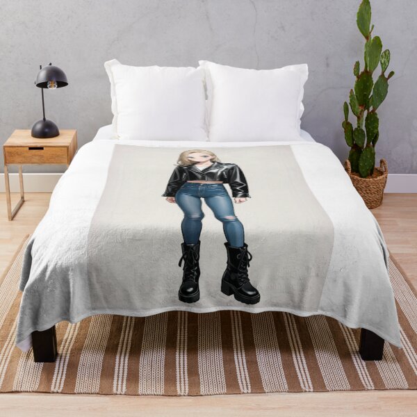 Item preview, Fashion - Man in Black Leather Jacket Slim Jeans Streetwear Anime Variant 7 designed and sold by AnimeShin.