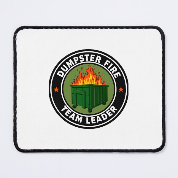 Item preview, Dumpster Fire Team Leader Workplace Humor Sarcastic Manager designed and sold by JonesFlora2025.
