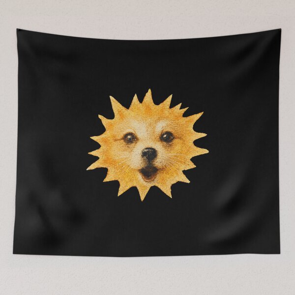 Item preview, Sunny Puppy Meme Vintage Shirt | Funny Sun Dog Aesthetic Graphic | Cute Sunshine Dog designed and sold by SlocifieShop.