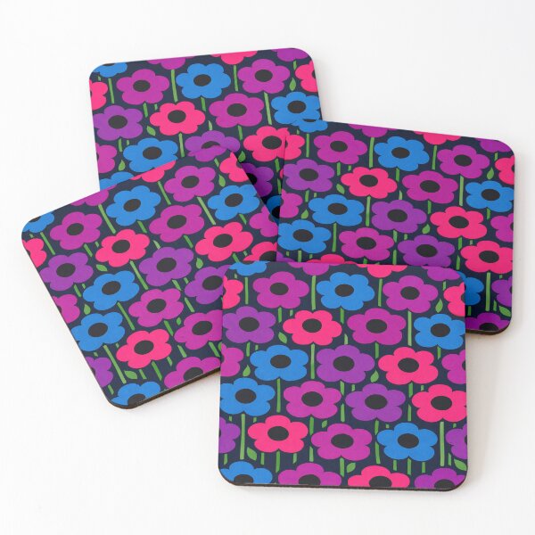 Item preview, Retro Pop Art Floral Pattern designed and sold by Owcomm.