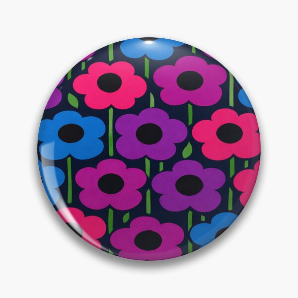 Item preview, Retro Pop Art Floral Pattern designed and sold by Owcomm.