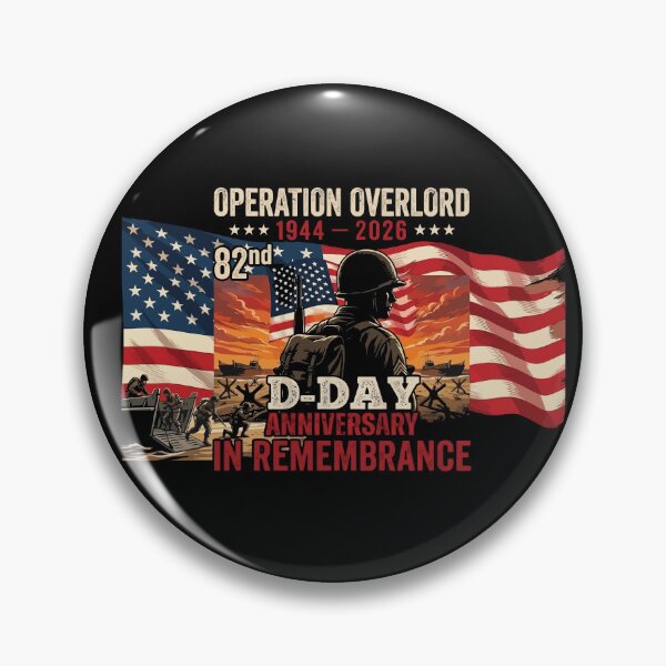 Item preview, Day 82nd Anniversary Operation Overlord Normandy 1944 Historical Tribute designed and sold by BOUCHERIT amine.