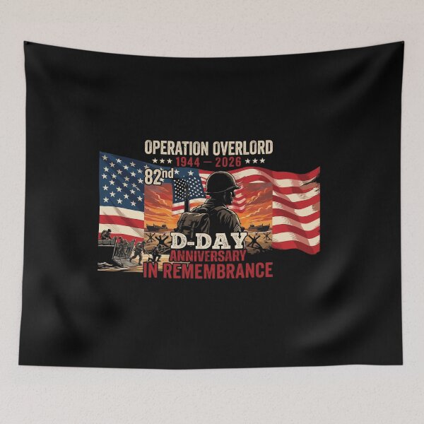 Item preview, Day 82nd Anniversary Operation Overlord Normandy 1944 Historical Tribute designed and sold by BOUCHERIT amine.