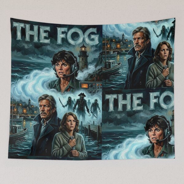 Item preview, Beware the Mist – The Fog Fine Art Print designed and sold by Art's Diner.