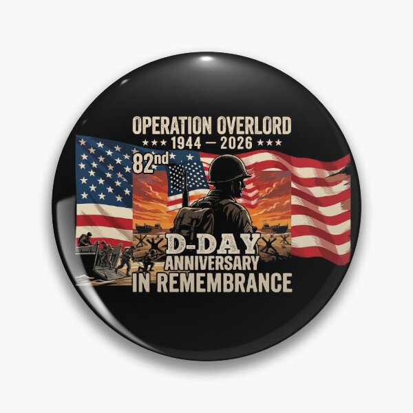 Item preview, Day 82nd Anniversary Operation Overlord Normandy 1944 Historical Tribute designed and sold by BOUCHERIT amine.