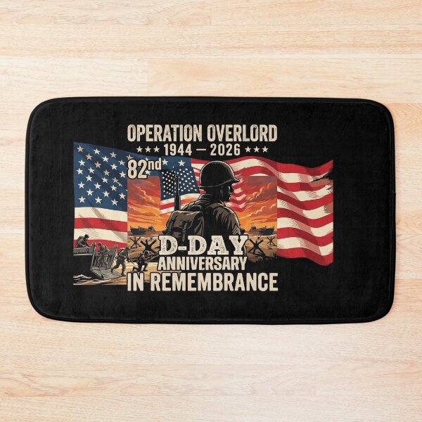 Item preview, Day 82nd Anniversary Operation Overlord Normandy 1944 Historical Tribute designed and sold by BOUCHERIT amine.