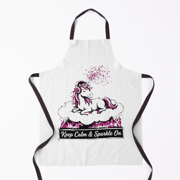 Item preview, Keep Calm and Sparkle On Chill Unicorn designed and sold by XYZ LAB by Jesuperman.