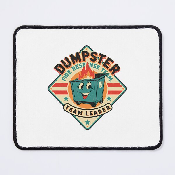 Item preview, Dumpster Fire Response Team Team Leader Work Humor Manager Supervisor Project Management designed and sold by JonesFlora2025.