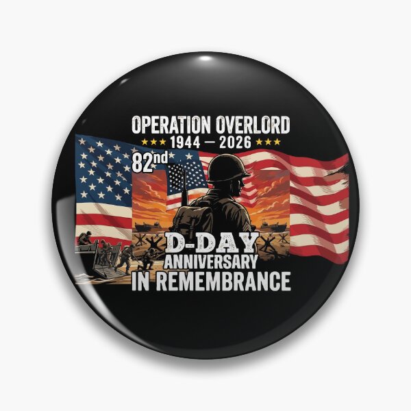 Item preview, Day 82nd Anniversary Operation Overlord Normandy 1944 Historical Tribute designed and sold by BOUCHERIT amine.
